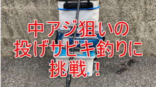 アジの投げサビキはプラカゴが最適な訳とは しまちゃんの釣りログ